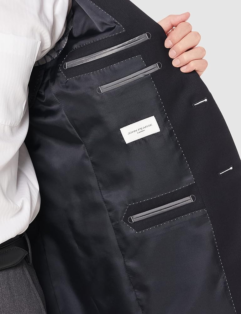 極美品【 ジョンピアース 】テーラード　ジャケット　紺ブレ　Ｌ　100BB5 71IXWghMuTL._AC_SY500_.jpg